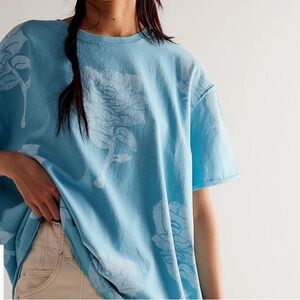 We The Free Painted Floral Tee
